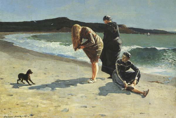 Winslow Homer Eaglehead,Manchester,Massachusetts (High Tide:The Bathers) (mk44) China oil painting art